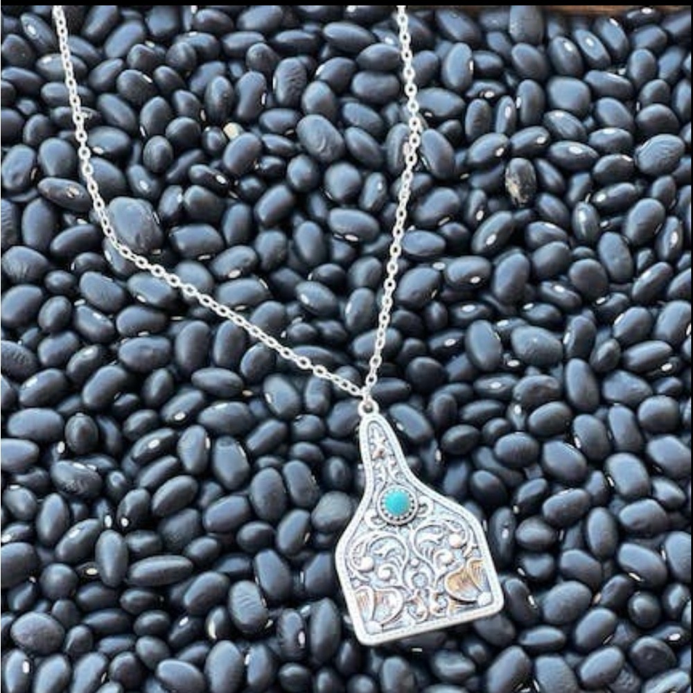 Cattle Tag Necklace